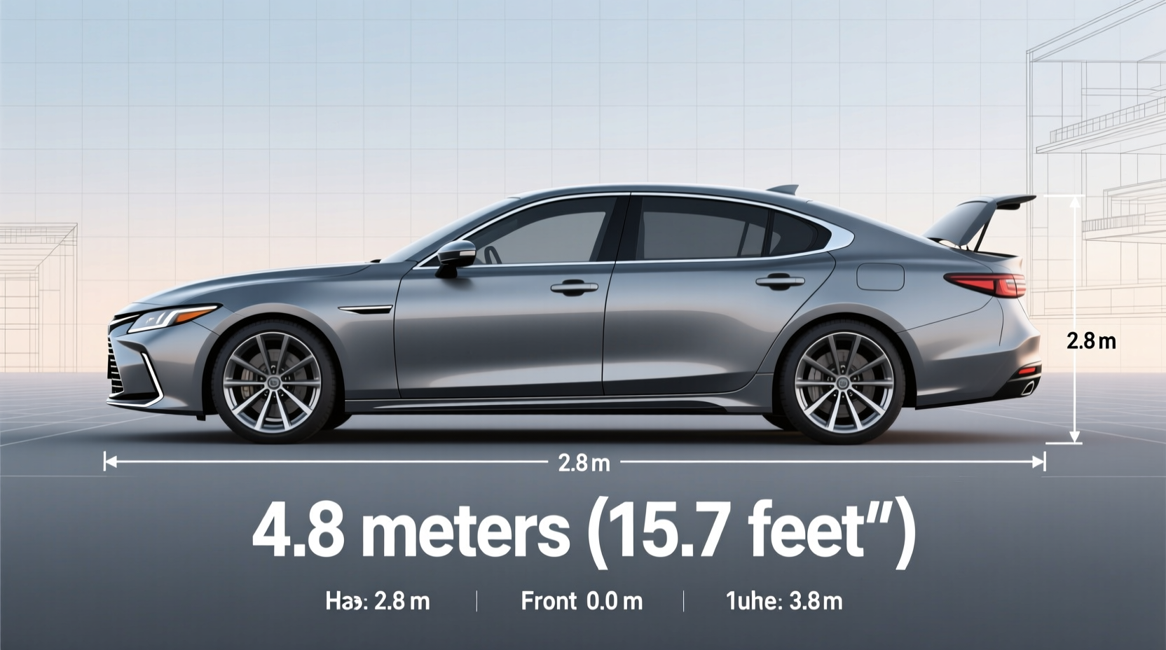 how long is a sedan car