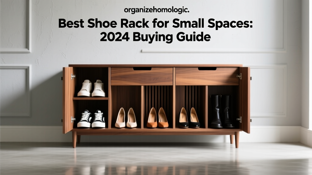 Best Shoe Rack for Small Spaces: 2024 Buying Guide