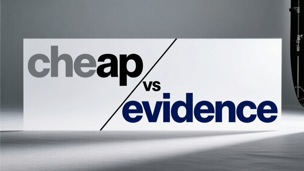 Cheap vs Evidence: Price Fails Skin — Derm-Reviewed