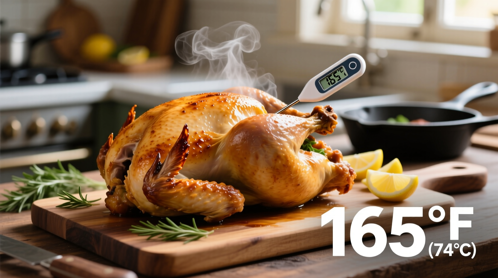 what temp to cook whole chicken