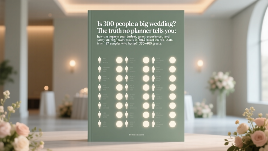 Is 300 a Big Wedding? Size vs. Budget & Experience (2026)