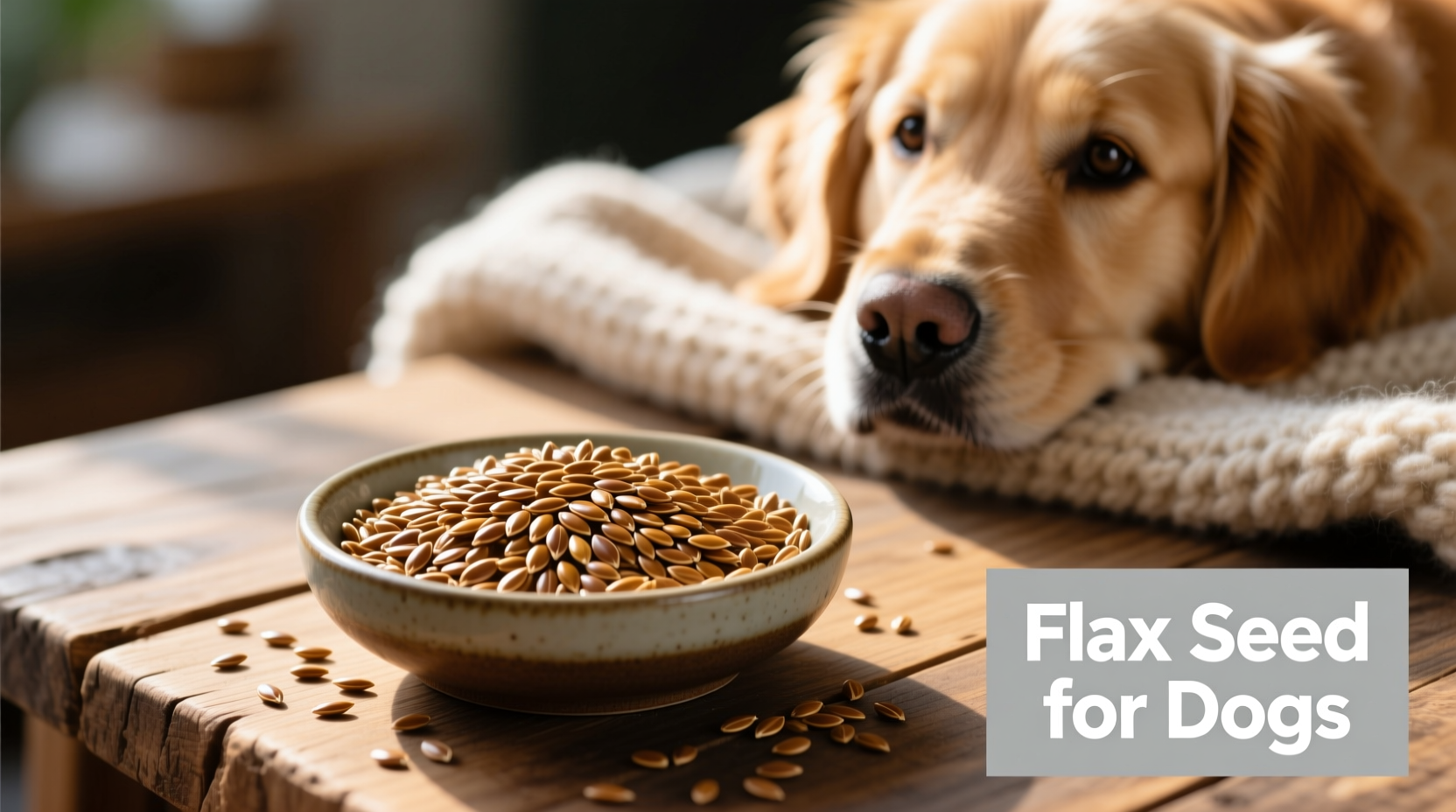 Flax Seed for Dogs: Safe Benefits & Proper Dosage Guide