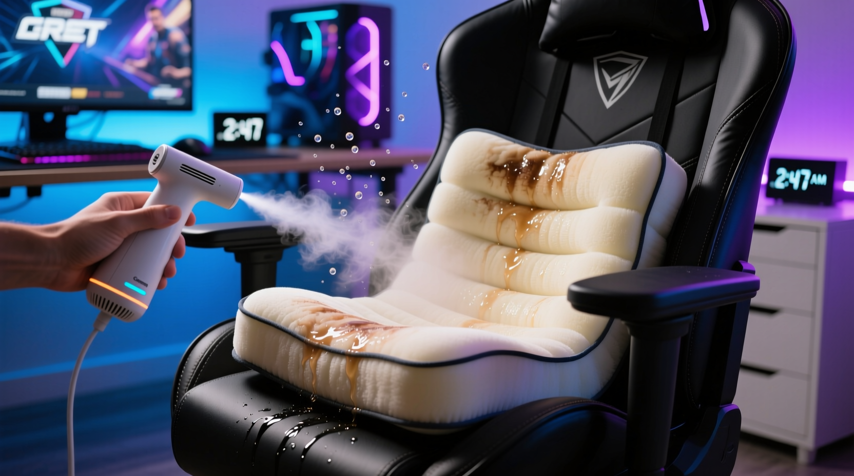 how to refresh memory foam gaming cushions