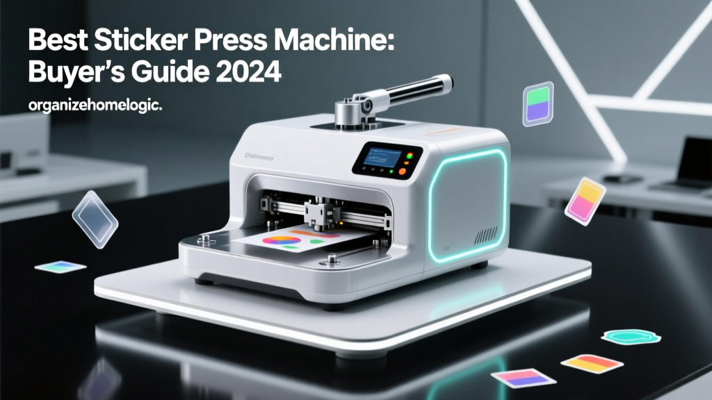 Best Sticker Press Machine: Buyer's Guide 2024