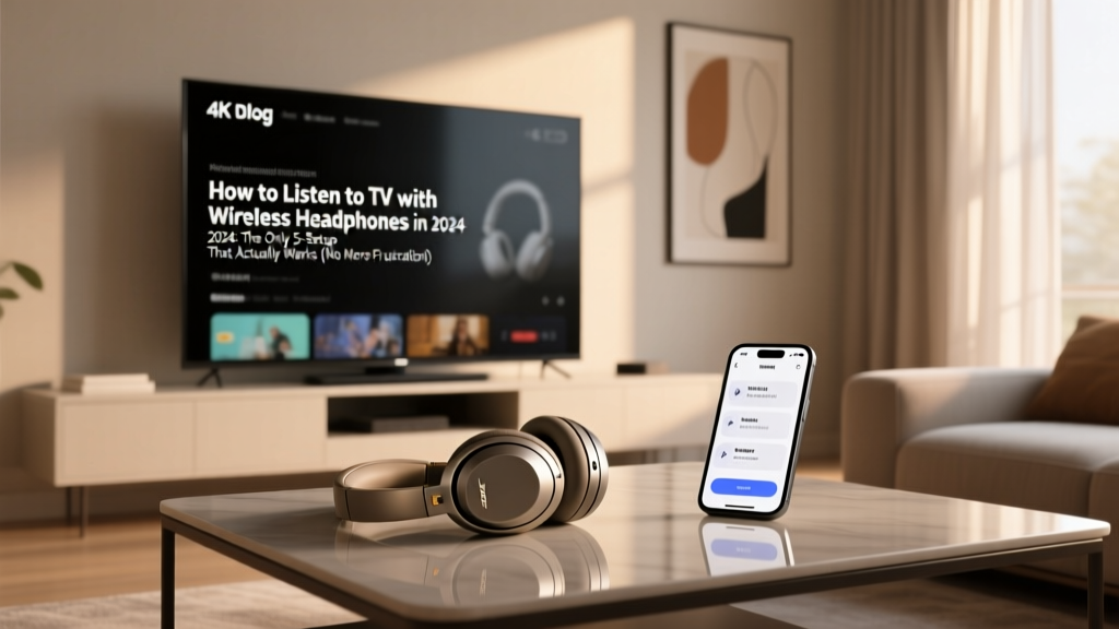 Wireless Headphones for TV: The 2026 Setup Guide