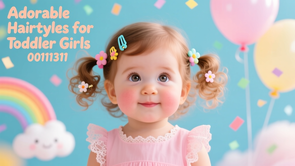 Adorable Hairstyles for Toddler Girls: Safe, Gentle, and Age-Appropriate Styling Guidance