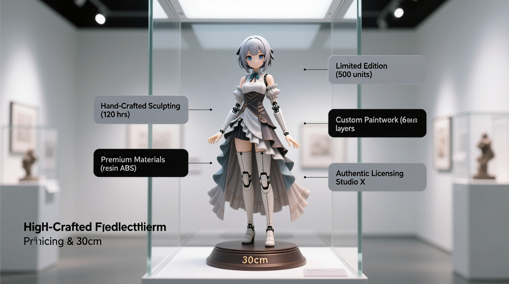 why do anime figures cost so much explaining the scale and detail pricing