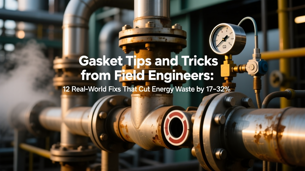 Gasket Tips: 12 Fixes Cut Energy Waste 17–32%