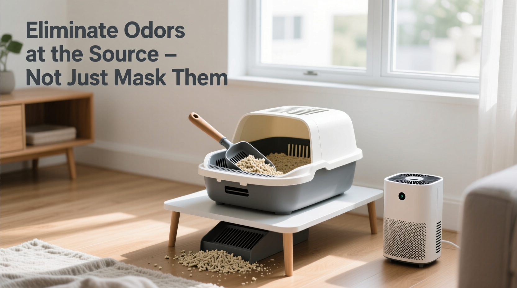 litter box odors how to eliminate smells at the source not just mask