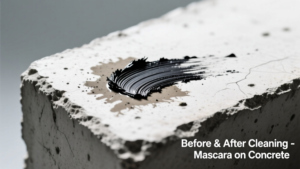 How to Remove Mascara from Concrete Surfaces