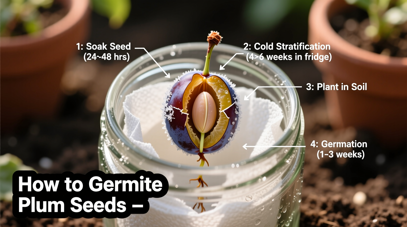 How to Germinate Plum Seeds: Complete Step-by-Step Guide