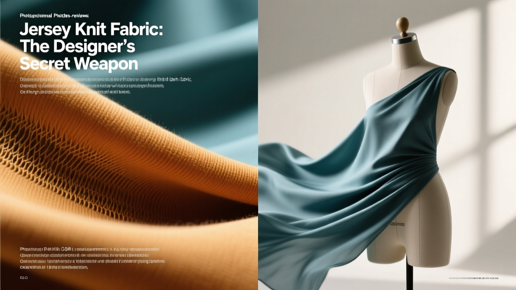 Jersey Knit Fabric: The Designer’s Secret Weapon