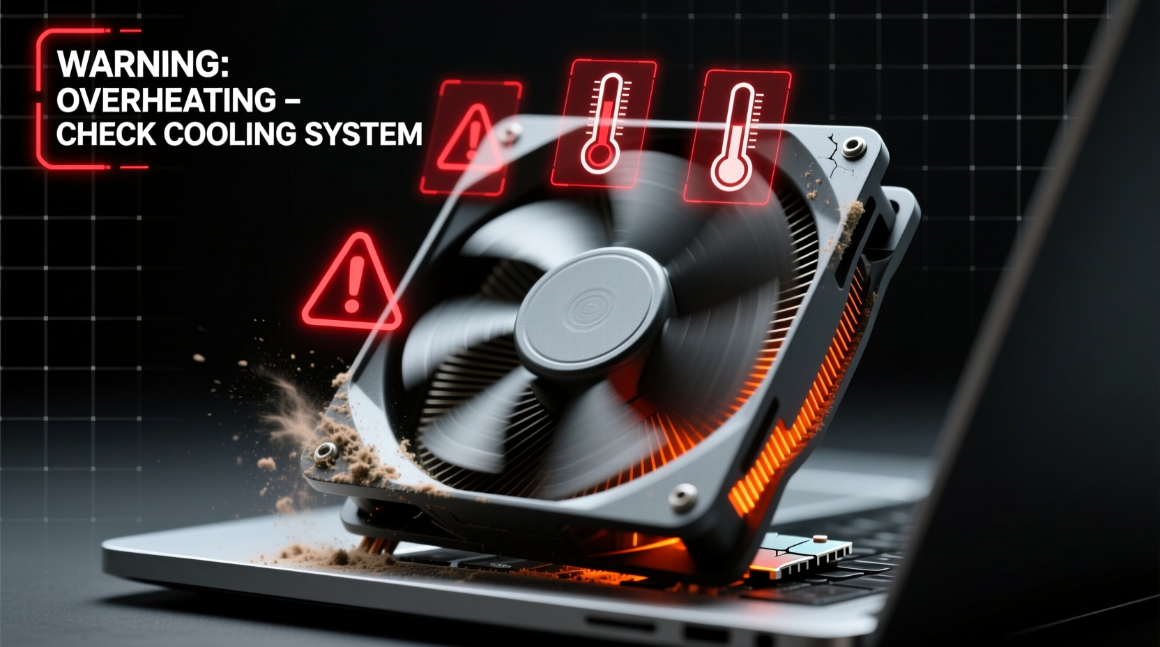 why is my laptop fan so loud and what it might be trying to tell me