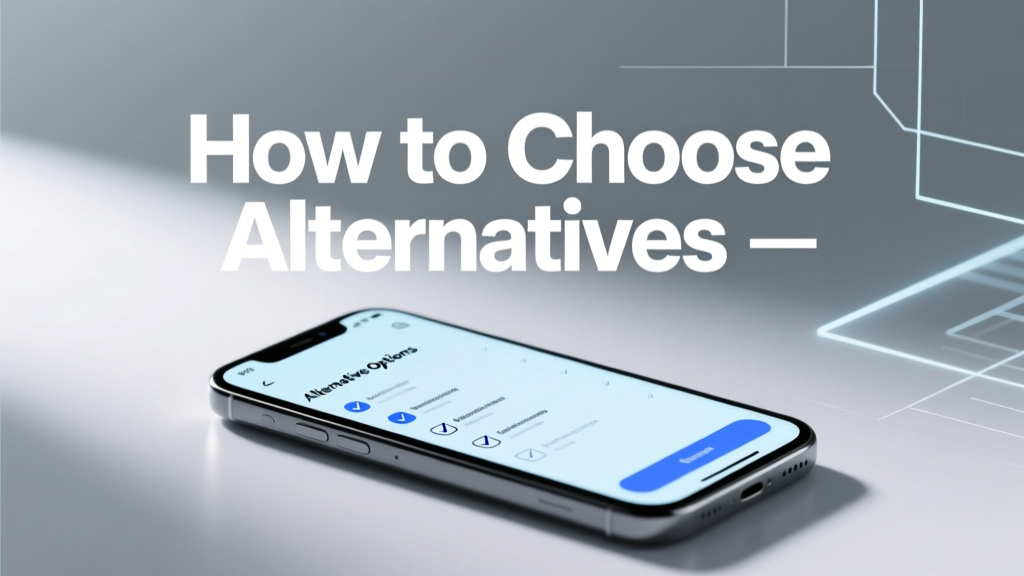 How To Choose Alternatives: A Practical, Evidence-Based Framework for Smarter Decisions