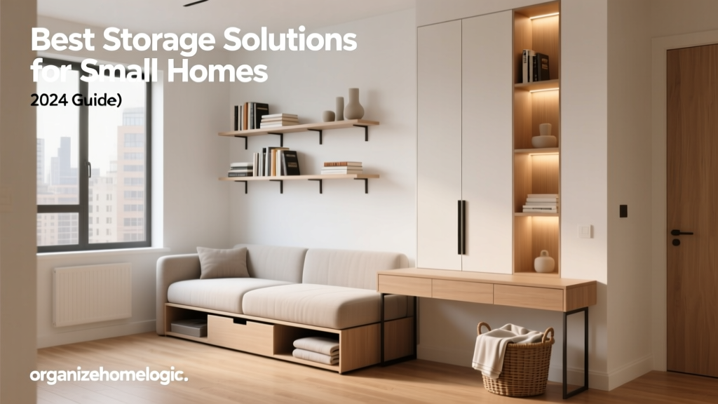 Best Storage Solutions for Small Homes (2024 Guide)