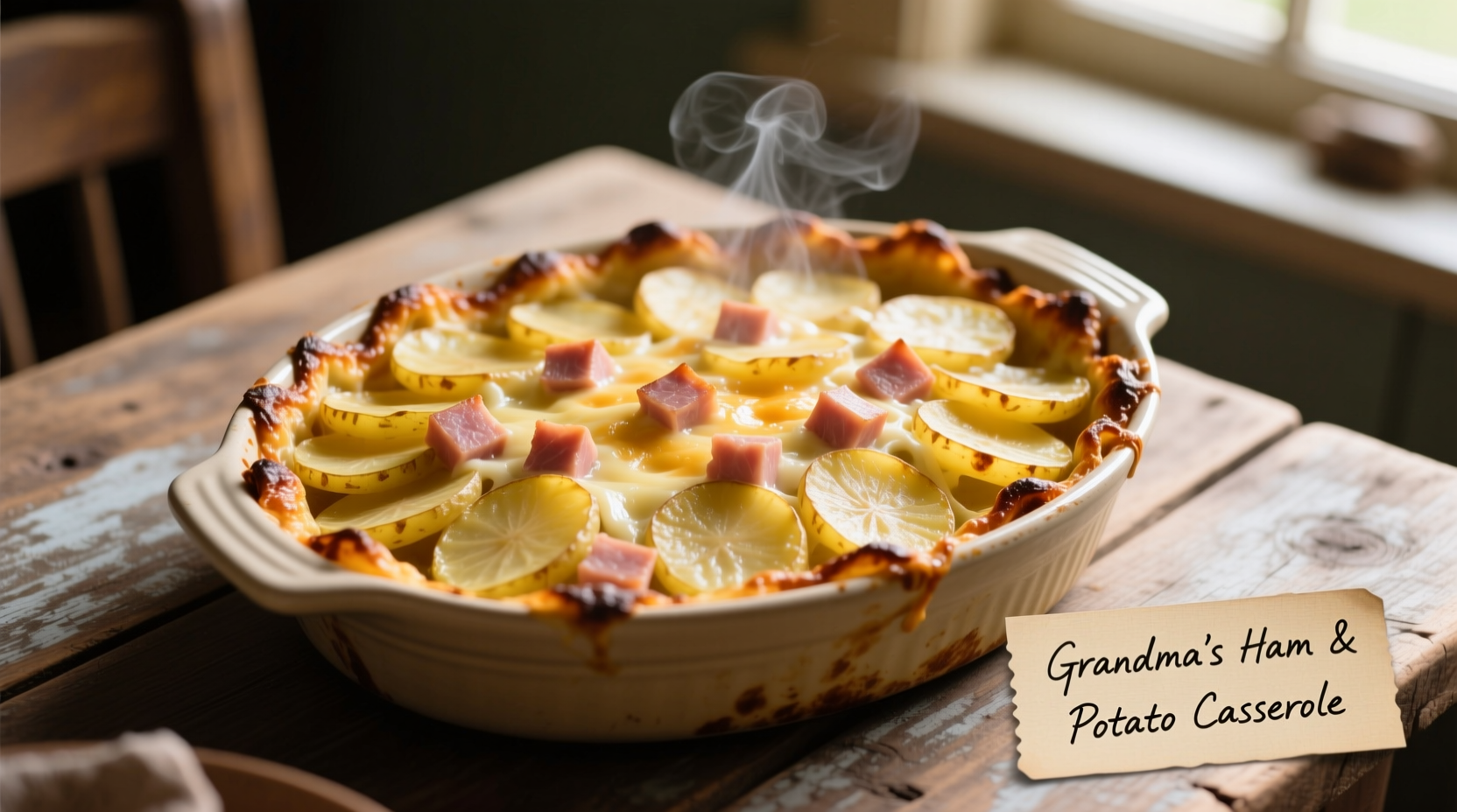 Perfect Scalloped Potato with Ham Recipe: Creamy & Golden