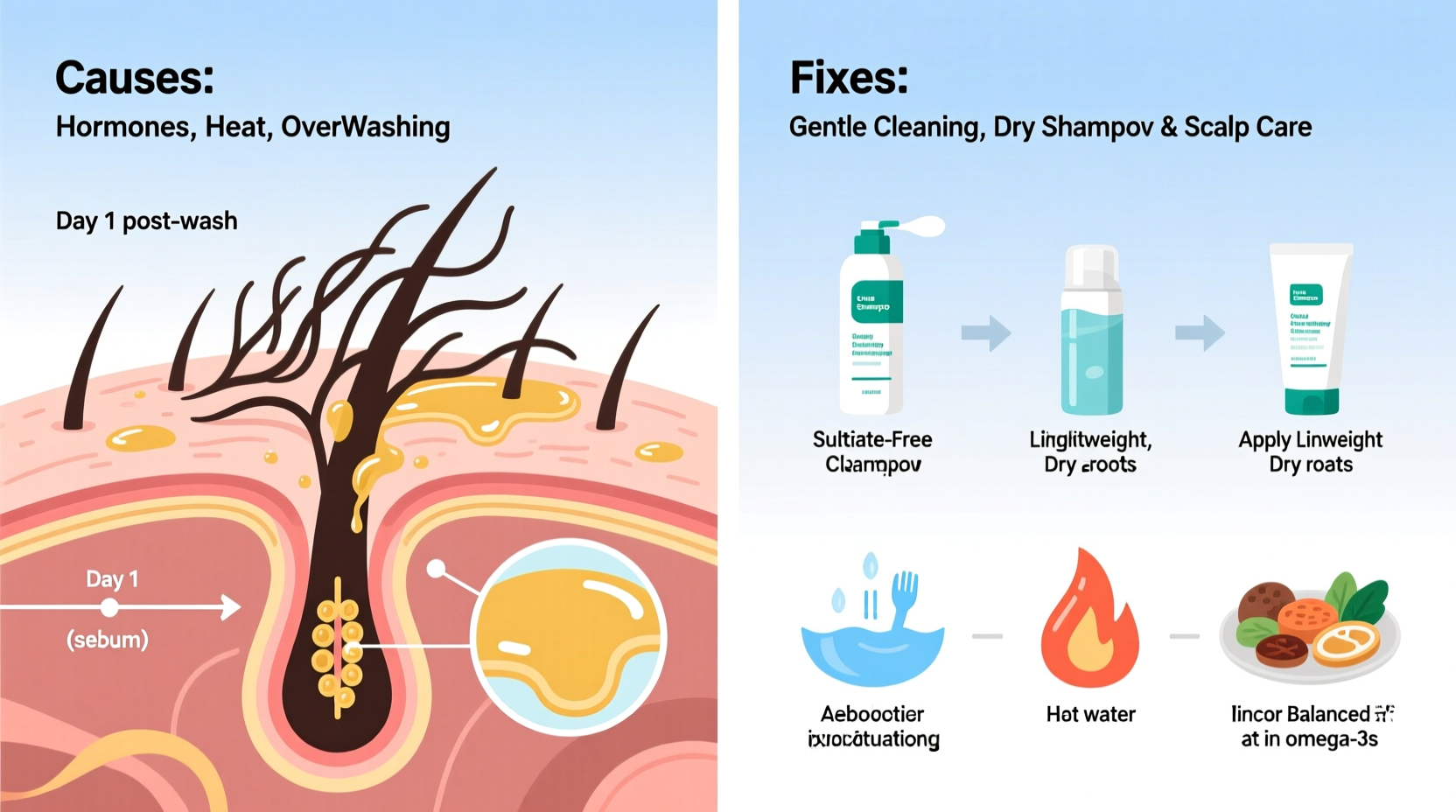 Why Does My Hair Get Oily After One Day