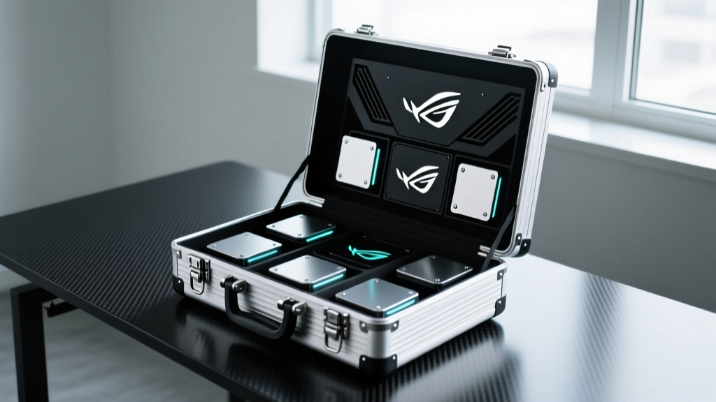ROG White Briefcase Kojima vs. Strix Armored: 2026 LAN Case Showdown