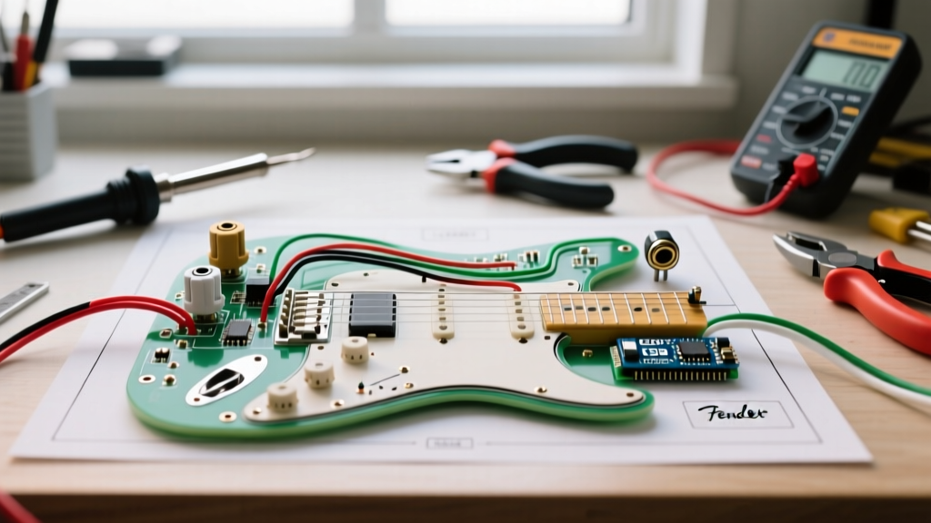 Step-by-Step Wiring Diagram for Fender Telecaster Electronics