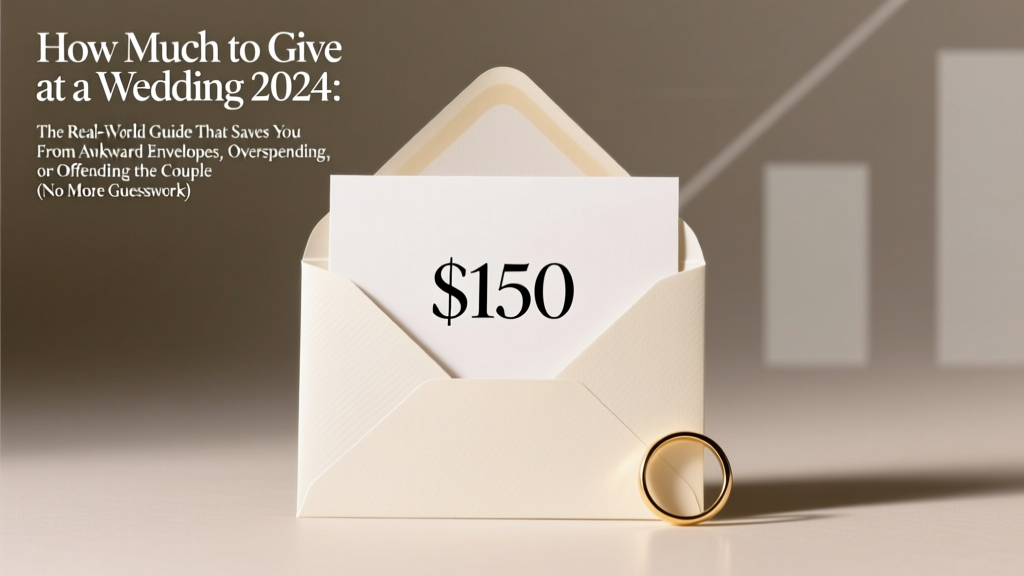How Much to Give at a Wedding 2026