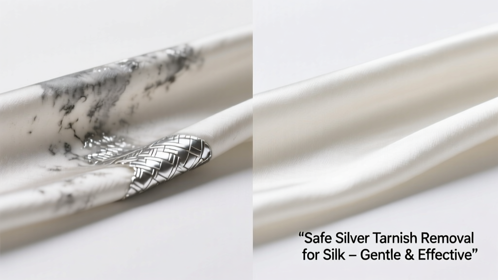 How to Remove Silver Tarnish from Silk Safely