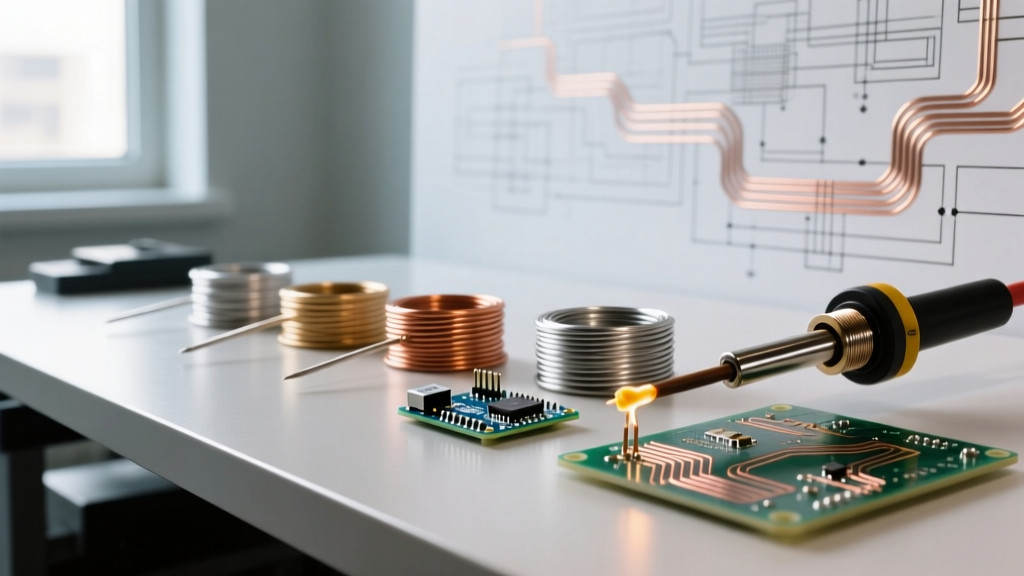 How to Select the Right Soldering Wire With Flux for DIY PCBs