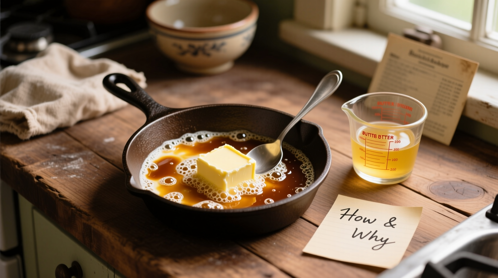 brown butter recipe how why
