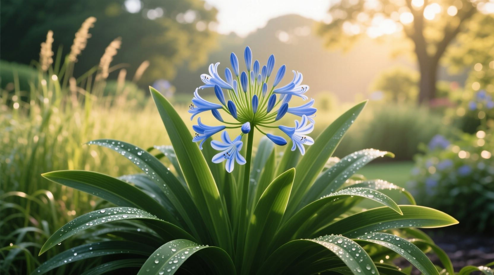 agapanthus foliage