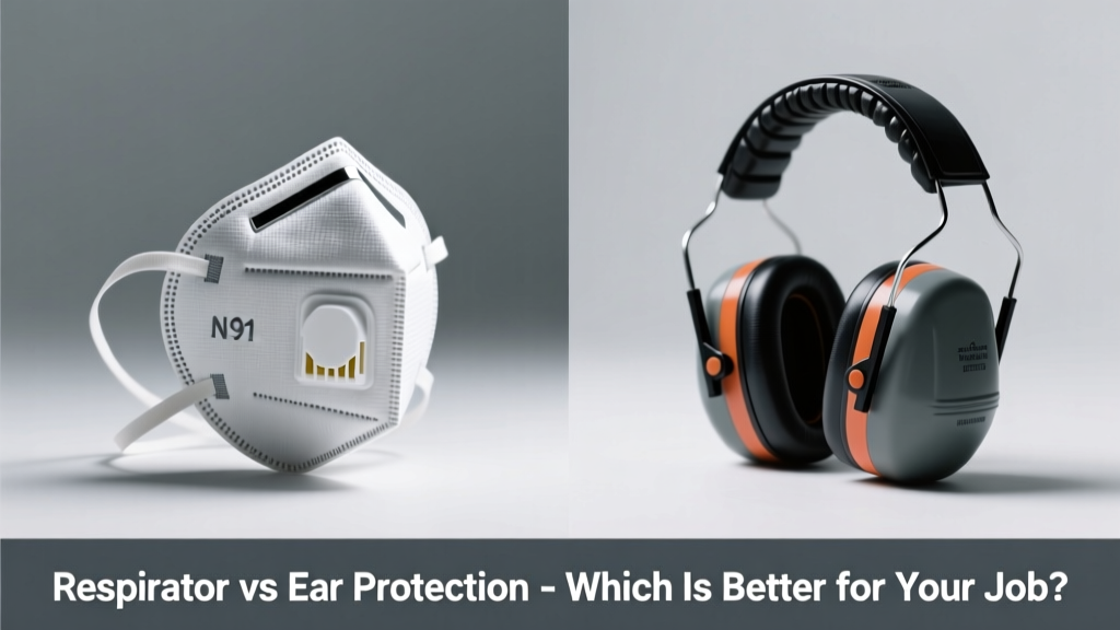 Respirator vs Ear Protection: Which Is Better for Your Job?