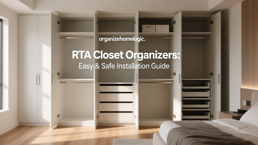RTA Closet Organizers: Easy & Safe Installation Guide