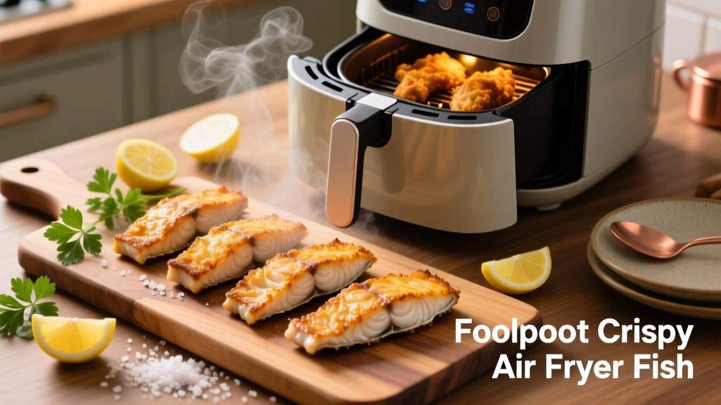 Air Fryer Frozen Fish Fillets: Crispy, Flaky & Foolproof
