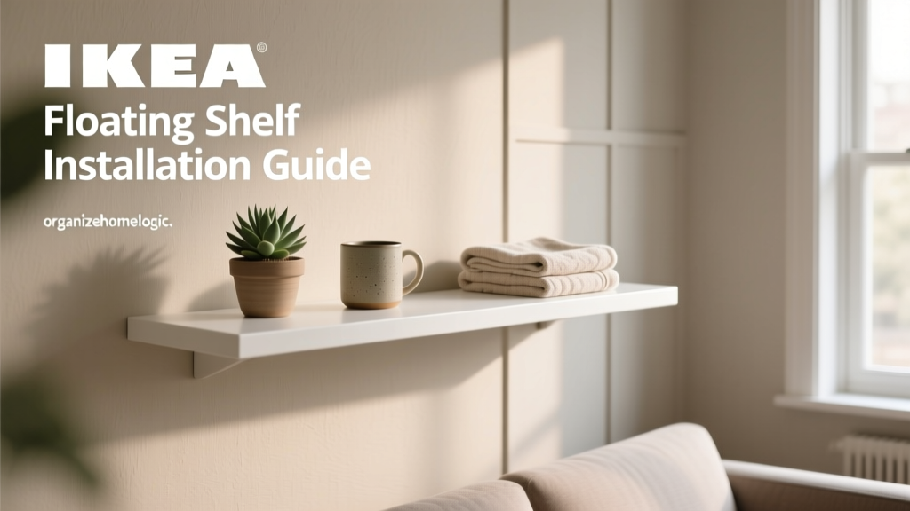 IKEA Floating Shelf Installation Guide