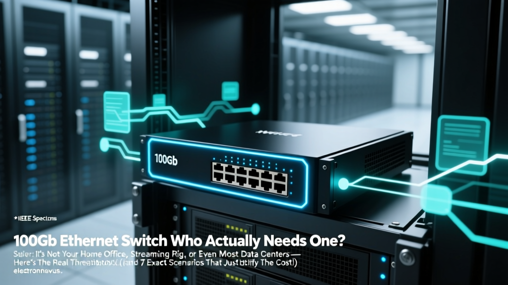 100Gb Ethernet Switch Who Actually Needs One? Spoiler: It’s Not Your Home Office, Streaming Rig, or Even Most Data Centers—Here’s the Real Threshold (and 7 Exact Scenarios That Justify the Cost)