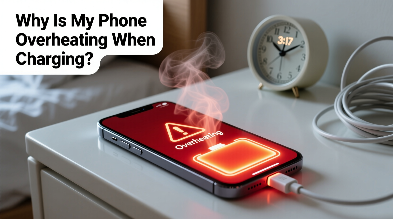 why is my phone overheating when charging and what can i do