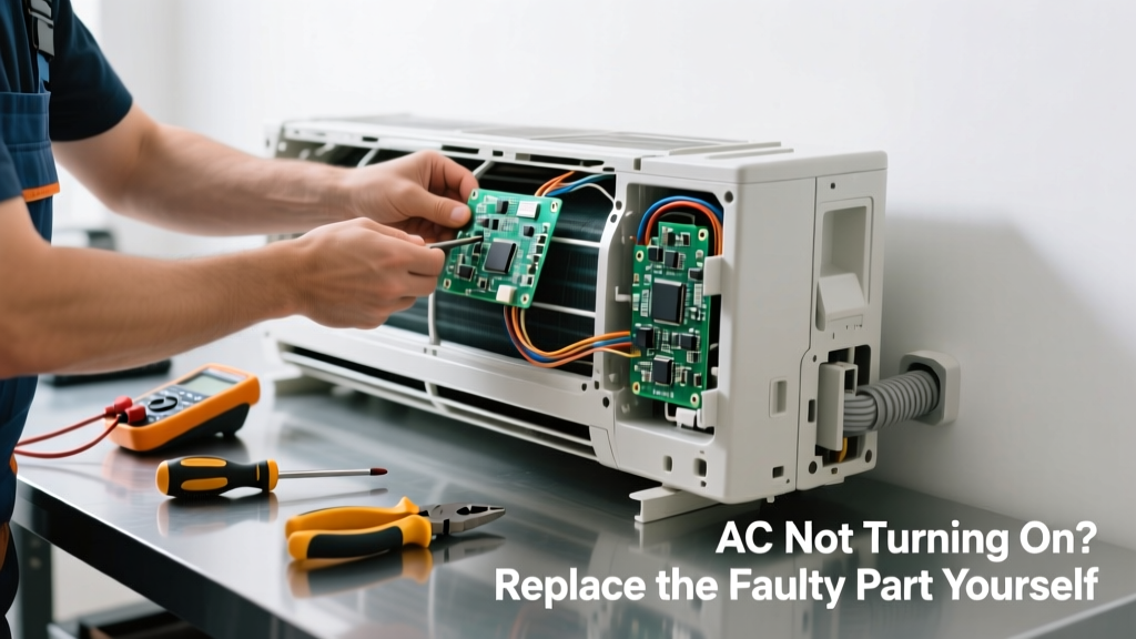 AC Not Turning On? Replace the Faulty Part Yourself