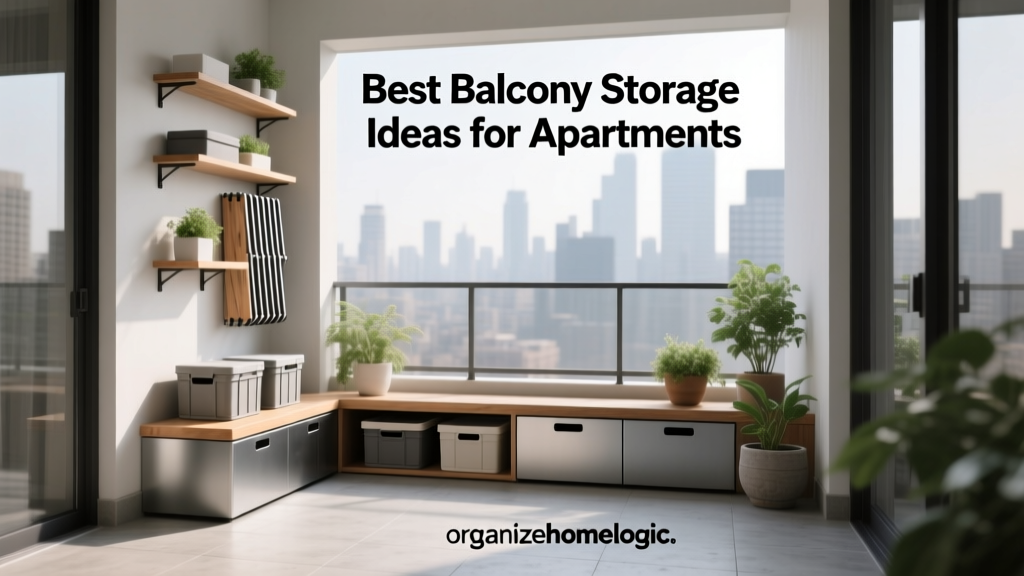 Best Balcony Storage Ideas for Apartments
