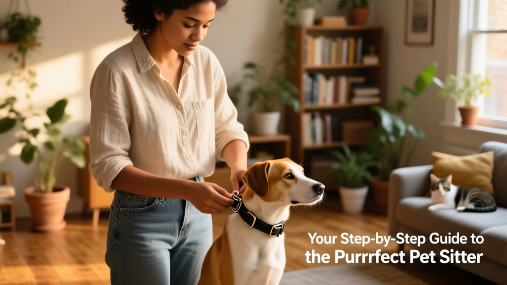 Securing the purrrfect pet sitter: your step-by-step guide