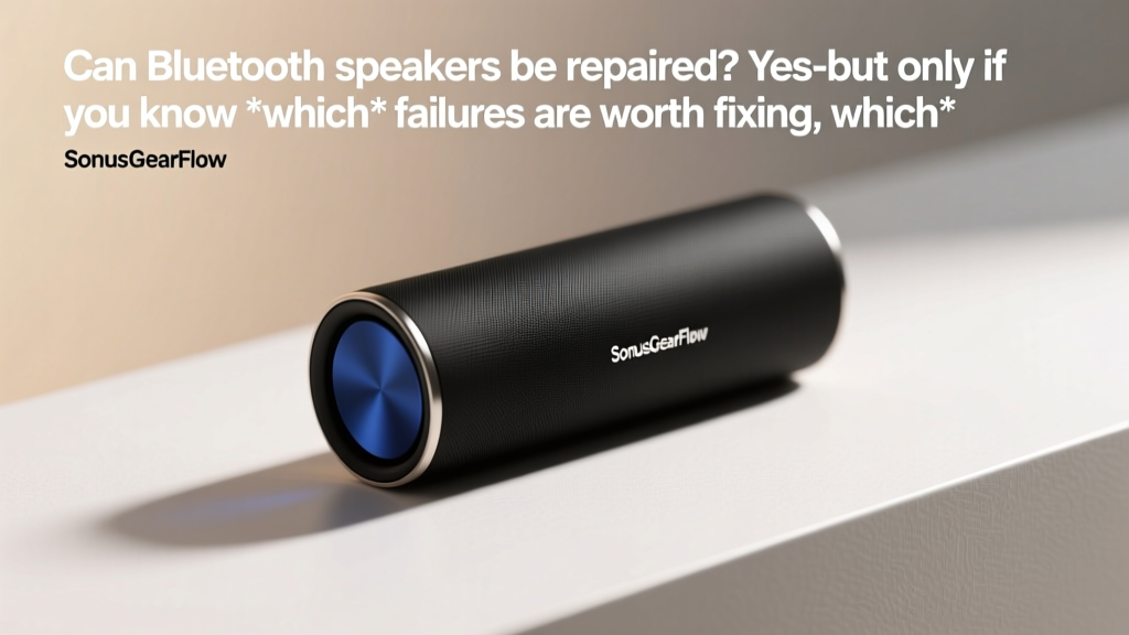 Bluetooth Speaker Repair: Worth It in 2026?