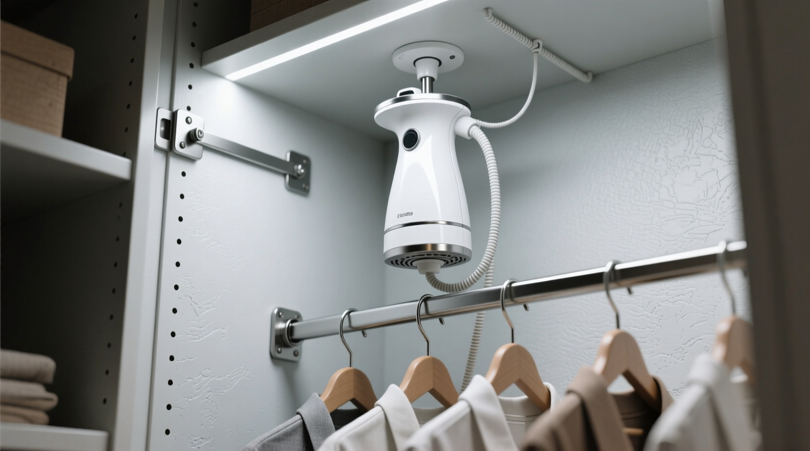 closet organization tips steamer in narrow closets