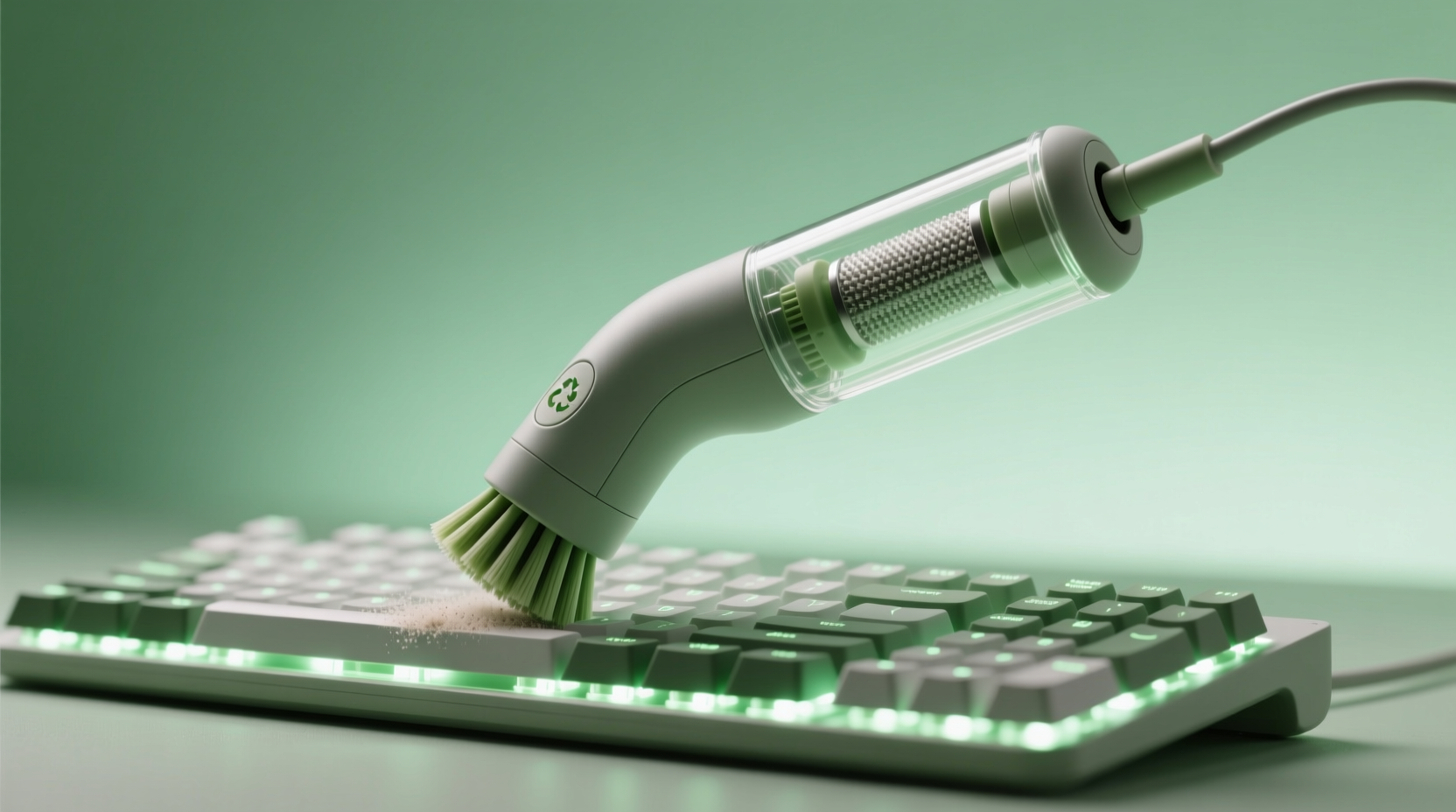 eco friendly keyboard dust removal