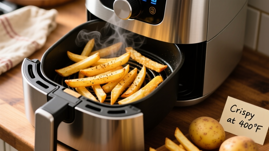 Perfect Frozen French Fries in an Instant Air Fryer