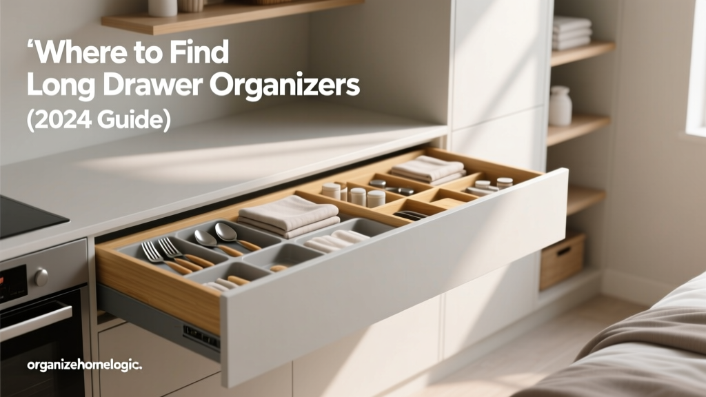 Where to Find Long Drawer Organizers (2024 Guide)