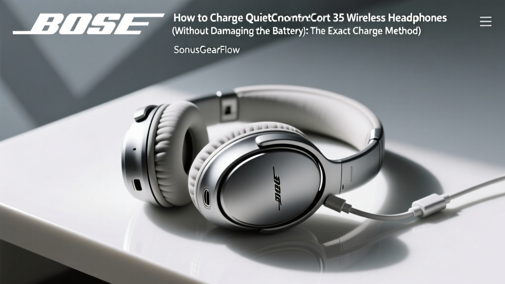 Bose QC35 Charging Guide: Do’s and Don’ts (2026)