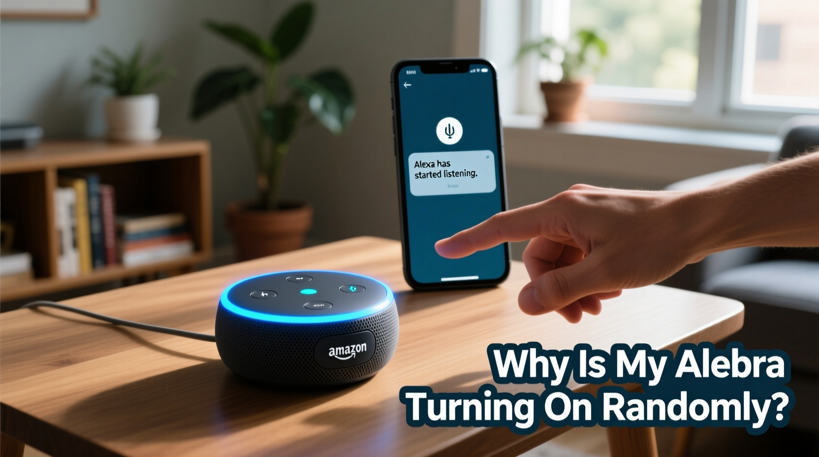 why is my alexa randomly turning on and how to stop unwanted activations