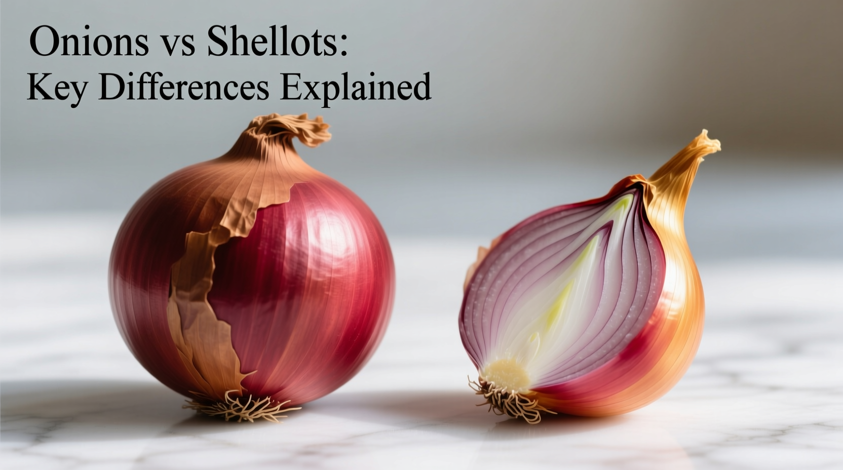 distinguishing onions from shallots key differences explained