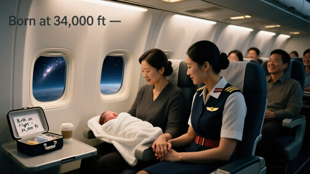 What Happens to Babies Born on Planes? Citizenship, Legal Protocols, and Real-World Cases