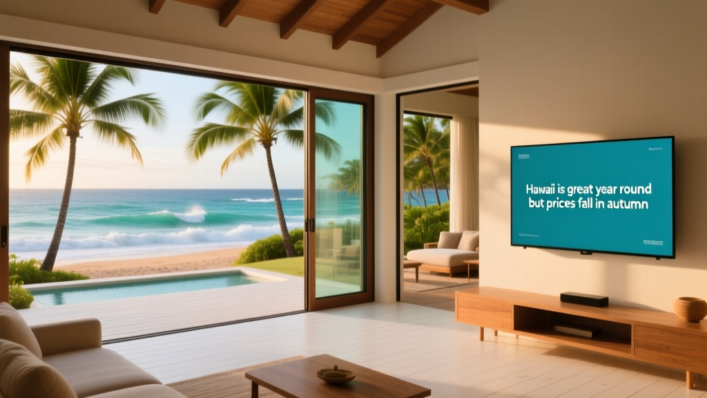 Hawaii Is Great Year Round — But Prices Fall Sharply in Autumn: A Data-Driven Guide for Smart Travelers