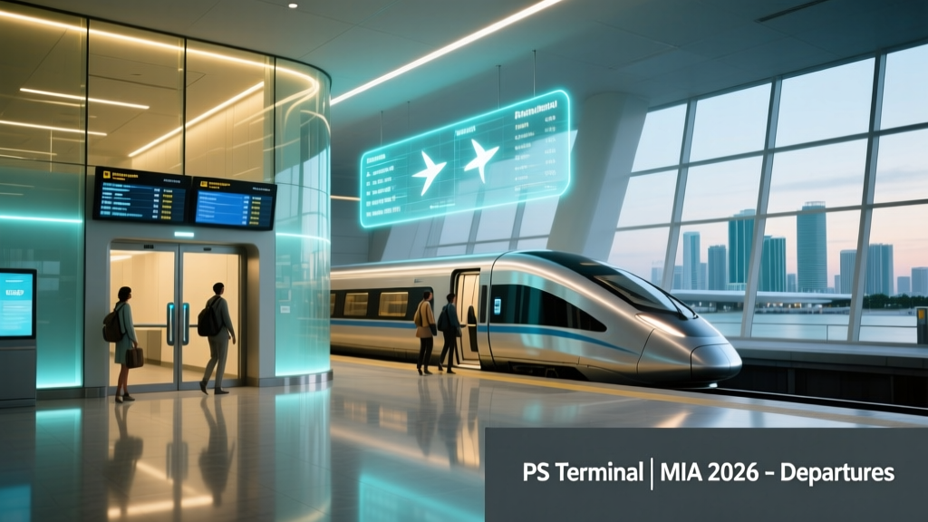 PS Terminal Inside the Pan Am Building at Miami International Airport: A 2026 Operational Preview