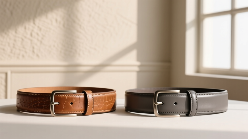Top Grain vs Full Grain Leather Belts: The Real Difference