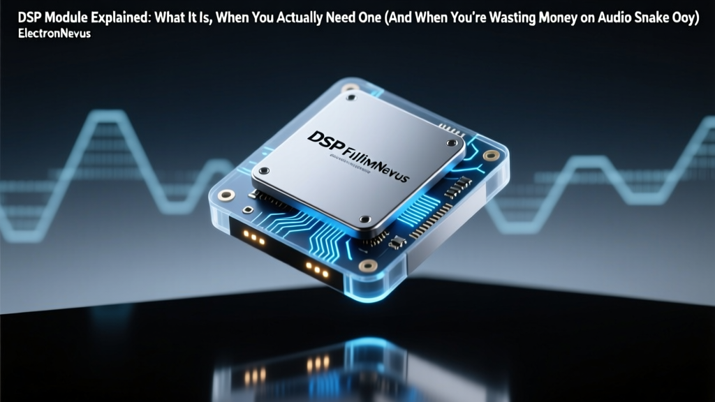 DSP Module Explained: What It Is, When You Actually Need One (And When You’re Wasting Money on Audio Snake Oil)